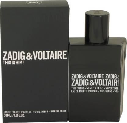 Zadig & Voltaire This is Him! Eau De Toilette Spray 50ml - Fragrance London