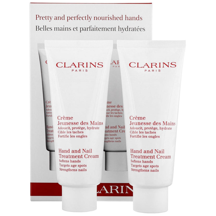 Clarins Hand and Nail Treatment Cream Duo Pack 100ml