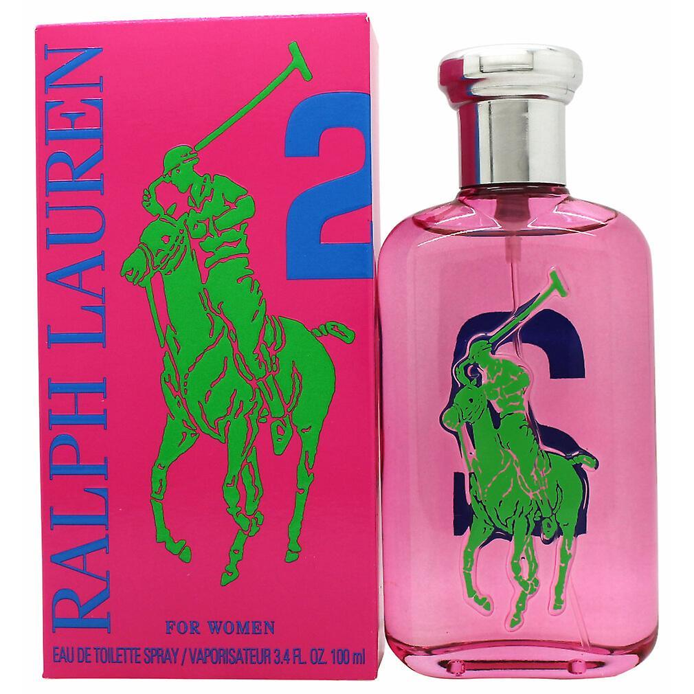 Ralph Lauren Big Pony 2 Pink Eau de Toilette Spray 100ml - Fragrance London